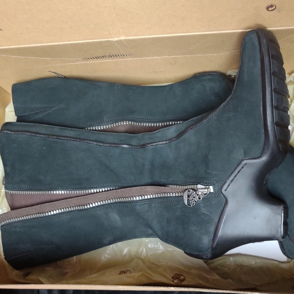 Women's uptown tall black timberland - Picture 2 of 6